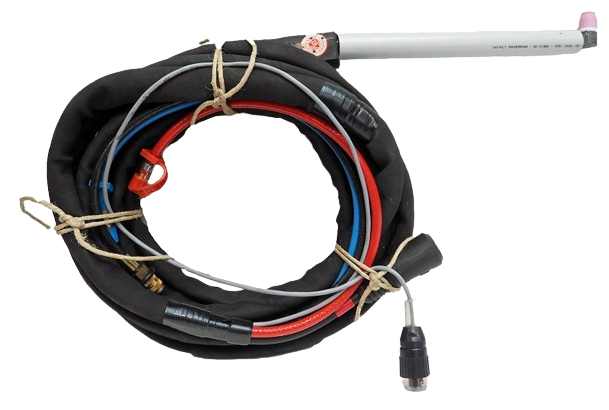 WIG-Schlauchpaket, 8 m, EWM/Jäckle HW30 400mm, wassergekühlt, 5-polig