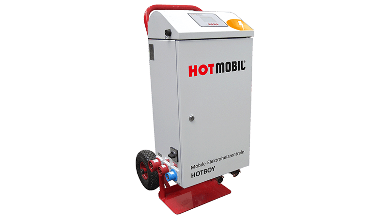 Elektroheizmobil / Ausheizgerät, 400 V, 36 kW, Hotmobil, Hotboy Multi