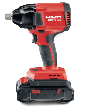 Schlagschrauber, 1/2", Akku, 22V, 4,0 Ah, 300/480 Nm, HILTI, SIW 6-22, Nuron