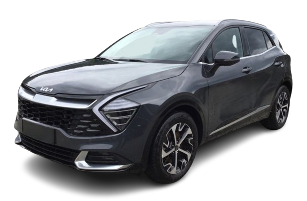 Kia, Sportage Silber, 136 PS, 4-türig, Automatik, MHEV