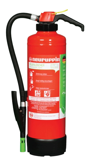 Feuerlöscher, Inhalt: 6 Liter, Schaum, Brandklasse AB - EN 3, fluorfrei FCP -25°