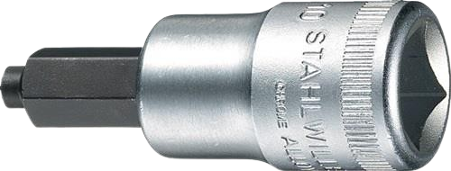 Innensechskant Stecknuss, 8 mm, 1/2" Vierkant, mit Zapfen