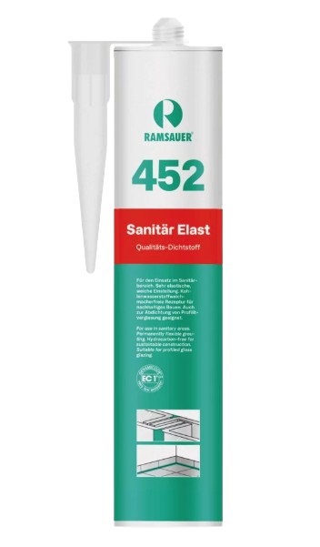 Sanitär Elast 452 (Silikon transparent), 310 ml