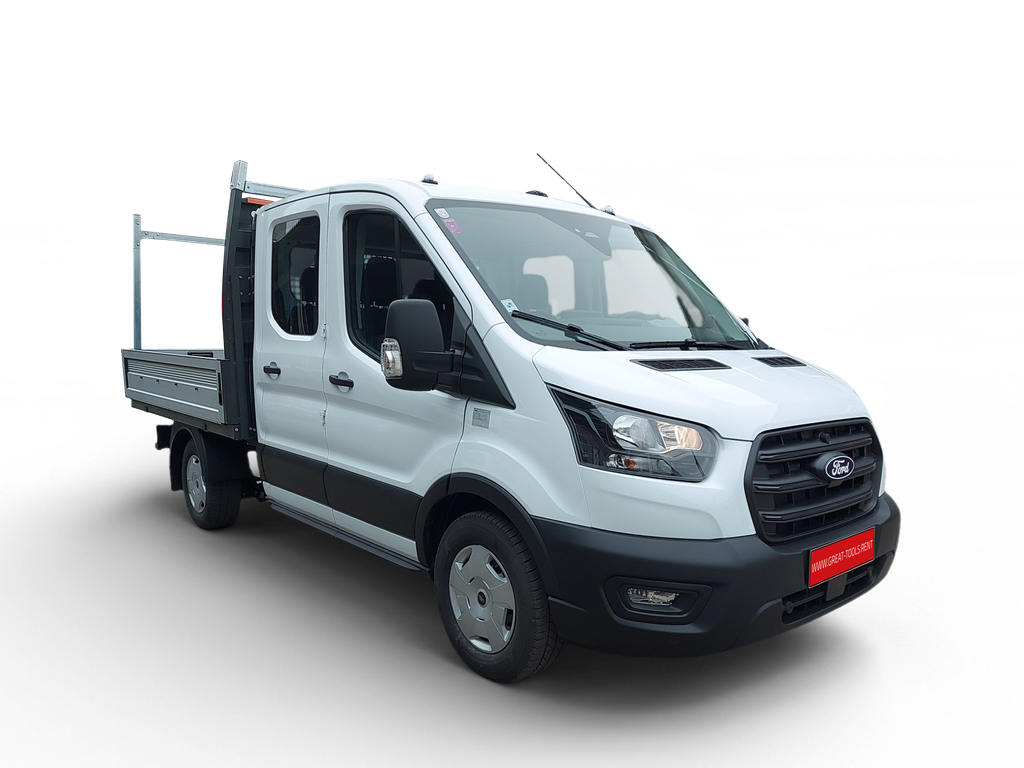 Ford, Pritsche, Transit 350 L2H1, 165 PS, DK7, Galerie, AHV