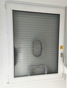 Kassenfenster links inkl. Verglasung, Durchreiche, Durchspreche