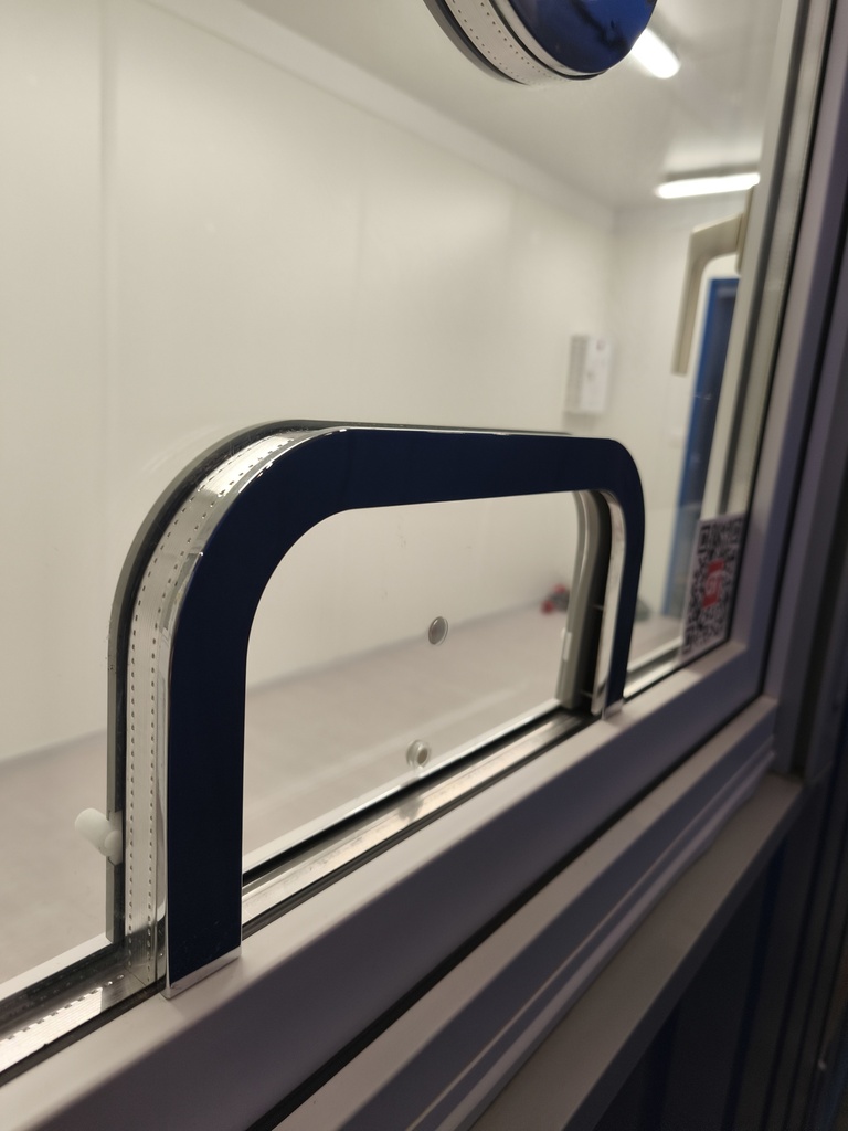 Kassenfenster rechts inkl. Verglasung, Durchreiche, Durchspreche