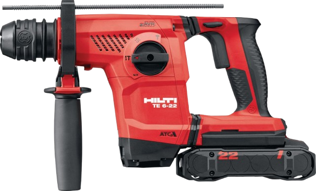 Bohrhammer, bis 28mm, Akku 22V, 4 Ah, HILTI, TE 6-22, SDS-plus, Nuron