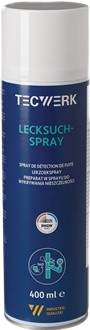 Leckfinder, Lecksuchspray 400 ml, farblos, nicht brennbar, TECWERK