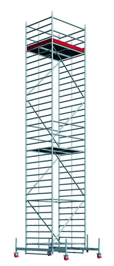 Gerüst 1,50x1,80m, AH=10,6m, Typ 4605-08