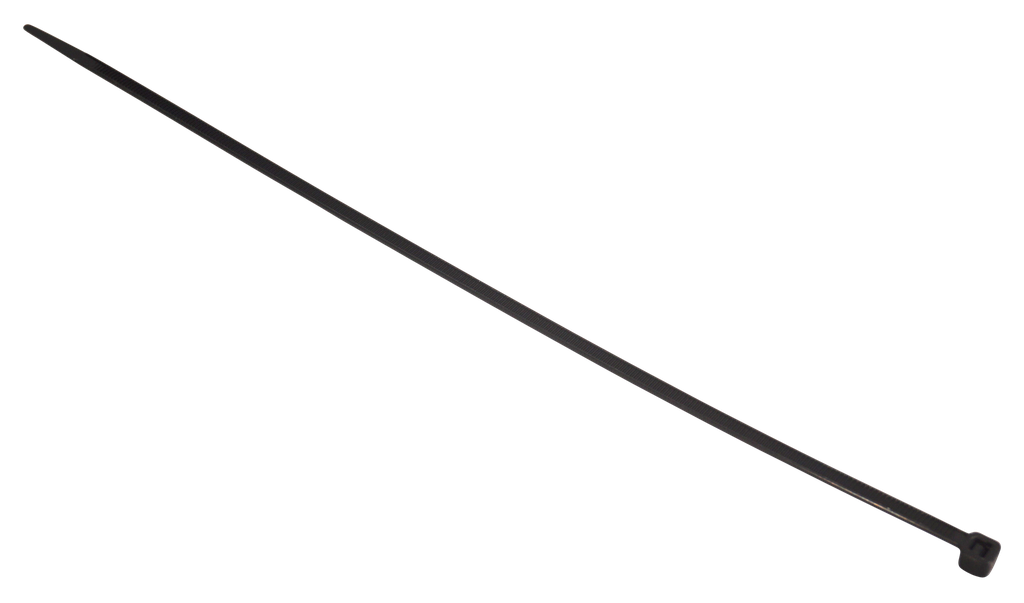 Kabelbinder Haupa 4,8 x 302 mm, schwarz, UV-beständig