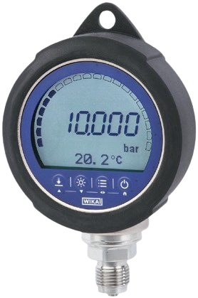 Manometer, Digital, 0 bis 10 bar, Absolutdrucksensor, Wika