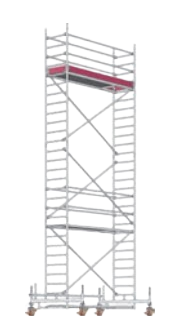 Fahrgerüst, 0,75 x 2,85 m AH=8,6 m, Layher, 1106