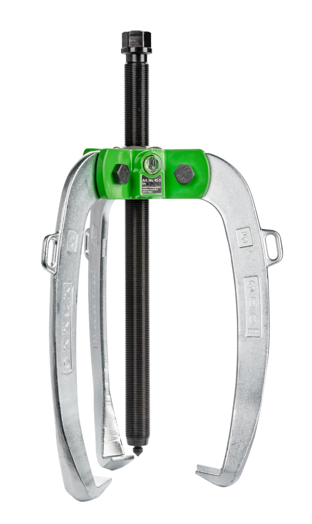 Abzieher, 3-armig, Spannweite 375 mm/-tiefe 280 mm, 9,5 t, KUKKO, 45-6