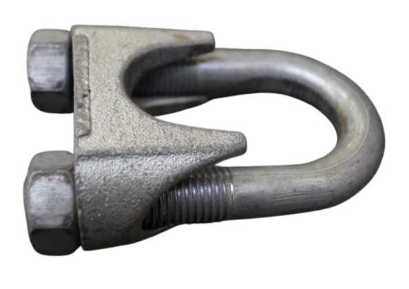 Seilklemme für D=30,0 mm, verz., DIN1142