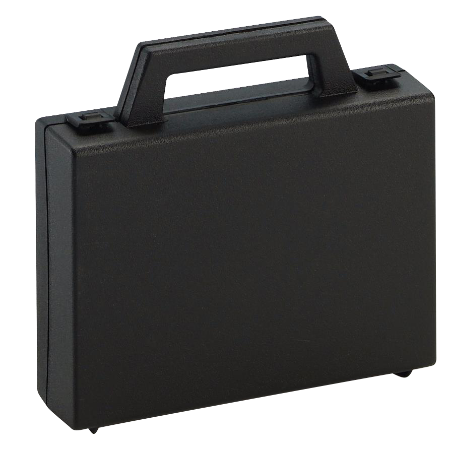 Messgerät-Koffer, schwarz, 260 x 197 x 45 mm