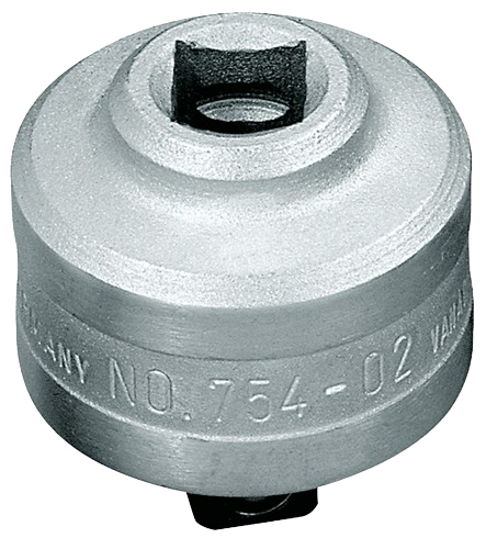 [381714/0002] Aufsteckknarre links, 1/2" Vierkant