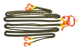 [319013/0002] Kettengehänge 4-Strang 4,0 m, 1,7 / 2,3 t, verkürzbar