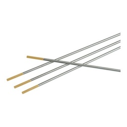 [329912/0013] Wolfram Elektrode  4,0 mm gold