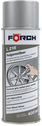 [111311/0011] Lackspray, Felgensilber, Förch, L216, 400 ml