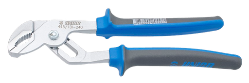 [381113/0004] Wasserpumpenzange, 240 mm, verchromt, mit 2 K-Kunststoffgriffe