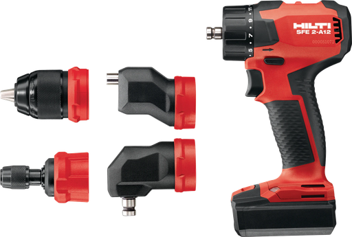 [351010/0034] Bohrschrauber, bis 13 mm, Akku 12 V, 4,0Ah, 34 Nm, HILTI, SFE 2-A12