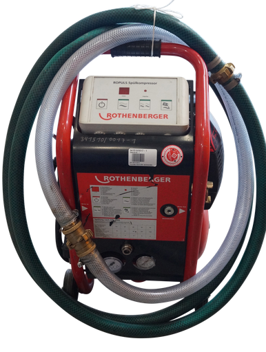 [341510/0017] Spülkompressor, 230 V, 5 m³/h / 8 bar, Rothenberger, Ropuls