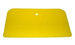 [111399/0011] Karosseriespachtel, Kunststoff, gelb, B=10 x H=7cm
