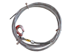[311395/0080] Minifor-Seil  10 m, d=6,5mm, inkl. Haken CHR