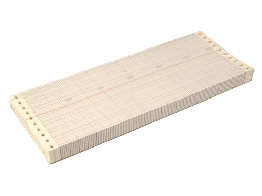 [322399/0005] Faltpapier für Temperaturschreiber (Glühgerät)