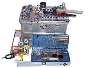 [387010/0011] Werkzeugkiste mit Inhalt, Schweißer, Bi AS4