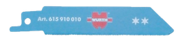 [351512/0052] Säbelsägeblatt Würth L=100x1,06 metall (5Stk.)