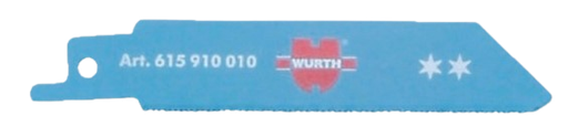 [351512/0052] Säbelsägeblatt Würth L=100x1,06 metall (5Stk.)