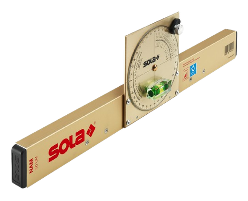 [382012/0009] Neigungs-Wasserwaage mit Magnet, 500 mm