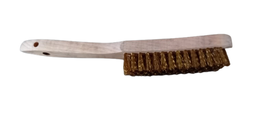 [381318/0007] Drahtbürste 3-reihig Messing