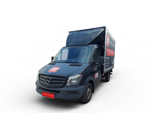 [501111/0012] LKW, Mercedes Benz Sprinter 313, Koffer, Ladebordwand