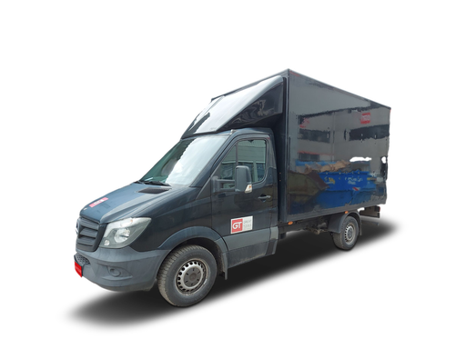 [501111/0012] LKW, Mercedes Benz Sprinter 313, Koffer, Ladebordwand