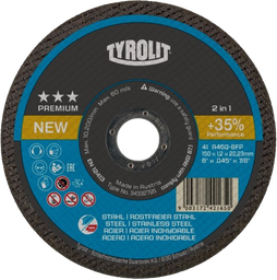 [351310/0010] Trennscheibe 230 x 1,9 x 22 mm, Superdünn 2-in-1 für Stahl und Edelstahl