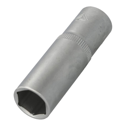 [381710/0116] Stecknuss, SW 22 mm, 1/2" Vierkant, verchromt, lange Ausführung