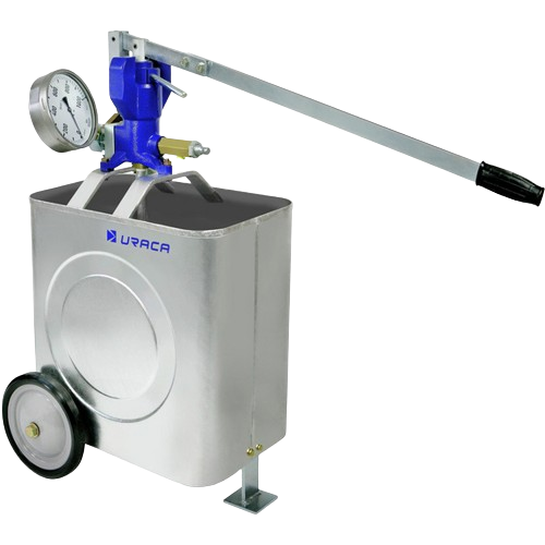 [361112/0009] Druckprüfpumpe, Hand, bis 600 bar, Uraca, HP 32/12