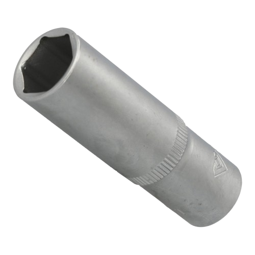 [381710/0031] Stecknuss, SW 13 mm, 1/2" Vierkant, verchromt, lange Ausführung