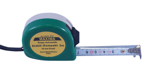 [382019/0024] Rollmeter/Bandmaß 3 m (o. Magnet) Maxima