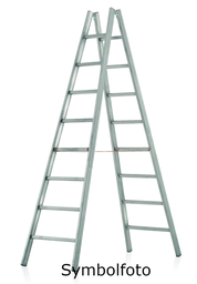 [371410/0049] Stehleiter, 4,2 m / 2 x 16 Sprossen