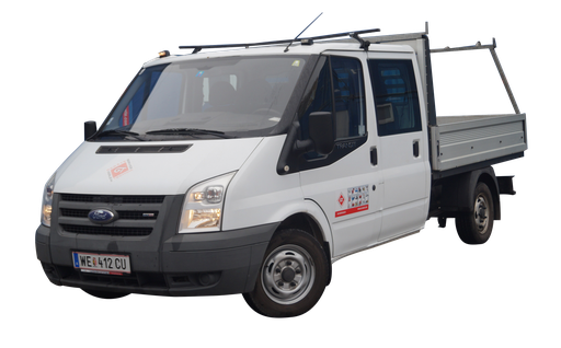 [501212/0046] Ford, Pritsche, Transit 300M, 100 PS, DK6, EU5, Planenaufbau