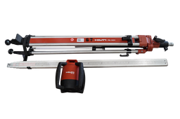 [361013/0003] Rotationslaser, HILTI, PR 20, mit Messlatte und Stativ