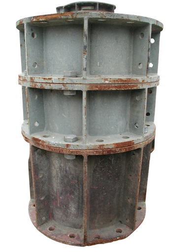 [372010/0010] Rohrstockerl, Rohr-Ø 1120 mm, Flansch-Ø 1320 mm, l= 2000 mm