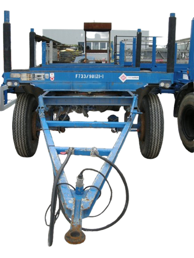 [508011/0031] 3-Achs-Rungenanhänger, LKW, Nutzlast: 12 t