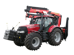 [501012/0002] Traktor mit Ladekran Palfinger, funkgesteuert, Case, Puma