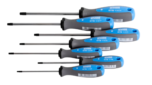 [381512/0001] Schraubendreher-Satz Torx, TX 10 bis TX 40 / 7-teilig