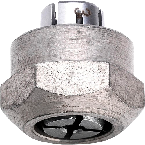 [351299/0002] Geradschl.Spannzan. 6mm m.Spannmut.