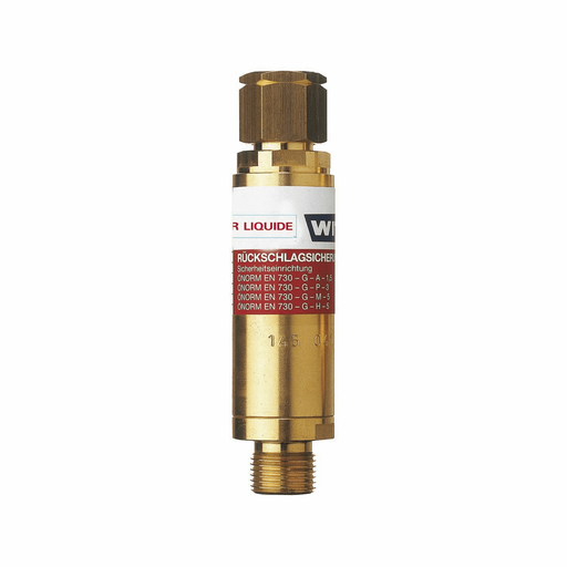 [321095/0030] Rückschlagsicherung für Acetylen, G 3/8 LH, BR, RF53N, Air Liquide